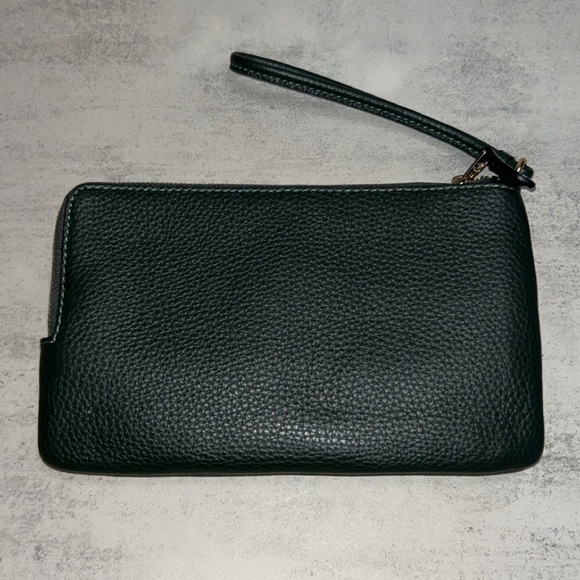 Coach Signature PVC Double Zip Wallet - Picture 4 of 6